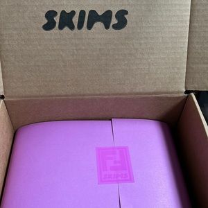 Fendi x SKIMS XS Black Bodysuit